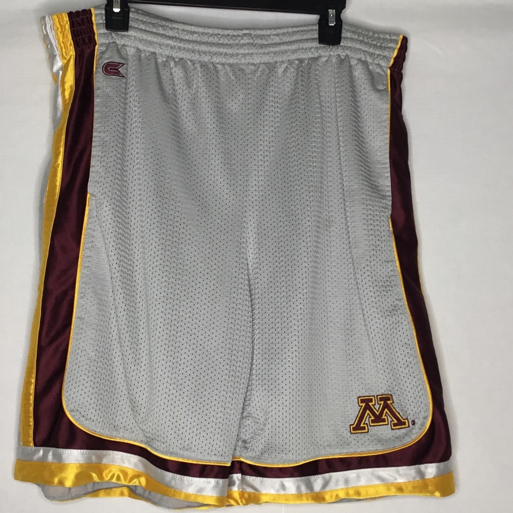 Vtg 80s Minnesota Golden Gophers Basketball Short